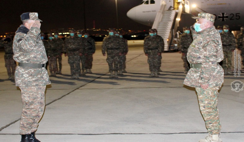 Աֆղանստանում խաղաղարար առաքելություն իրականացրած խաղաղապահները վերադարձել են հայրենիք