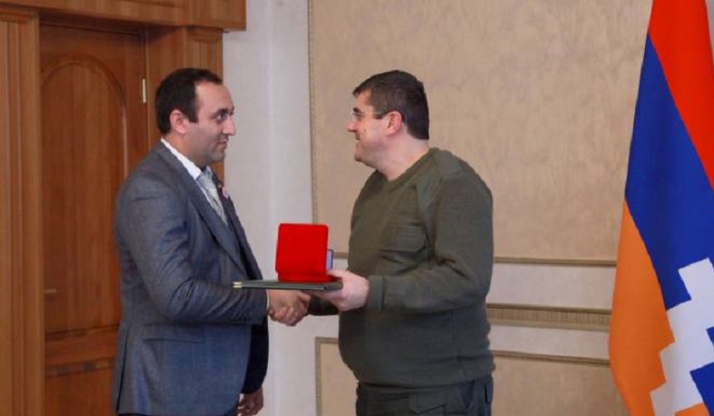 ԱՀ նախագահը Ազիզ Թամոյանին հետմահու պարգևատրել է «Մեսրոպ Մաշտոց» շքանշանով