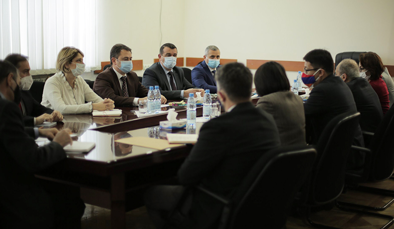 Հայկ Չոբանյանն ընդունել է ԱՄՆ ՄԶԳ հայաստանյան առաքելության տնօրեն Դևիդ Հոֆմանին և գործակալության ներկայացուցիչներին