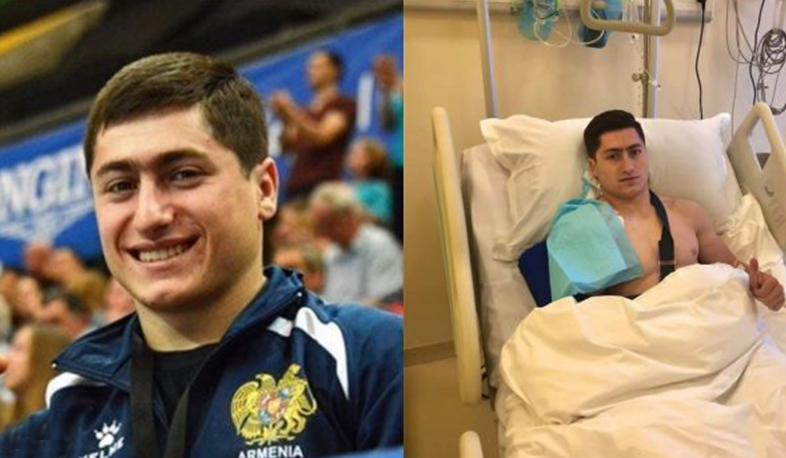 Մարմնամարզիկ Արթուր Ավետիսյանը նվաճած ոսկե մեդալը նվիրել է իրեն վիրահատած բժշկին