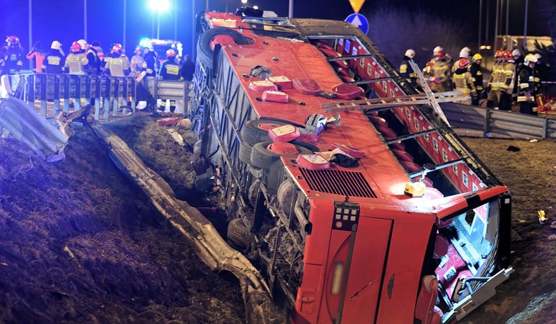 Шесть украинцев погибли в ДТП в Польше