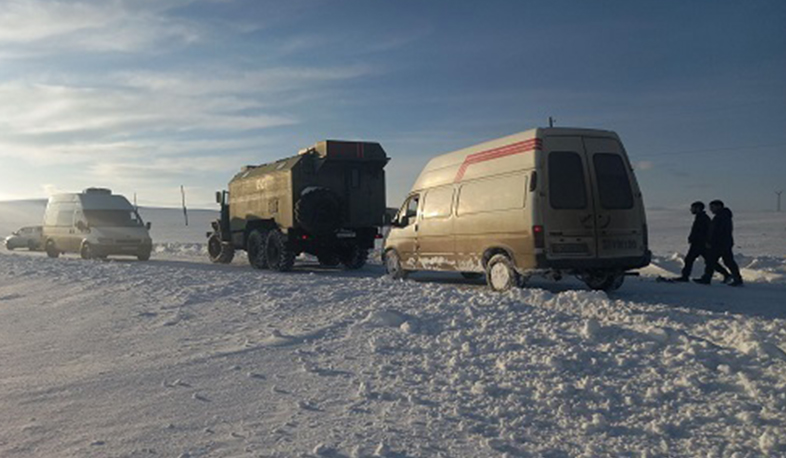 Փրկարարներն արգելափակումից դուրս են բերել 9 ավտոմեքենա, 18 քաղաքացու ցուցաբերել օգնություն