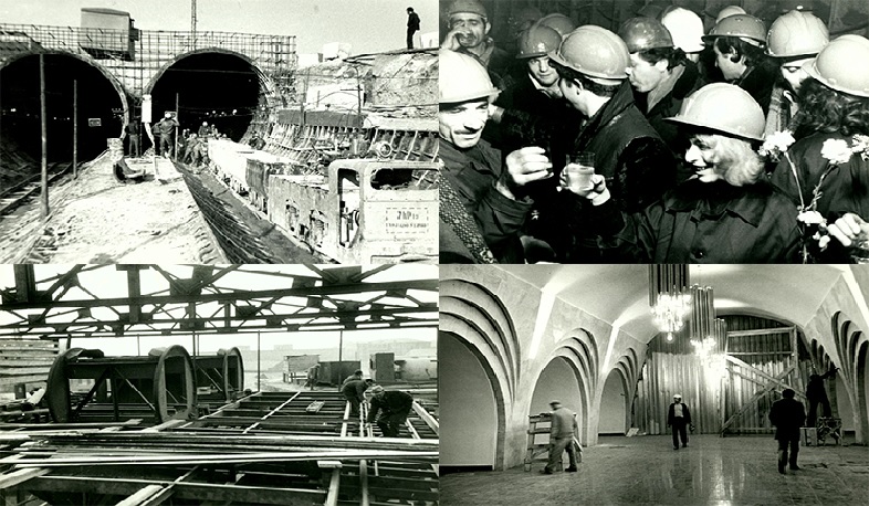 Ереванский метрополитен отмечает 40-летие