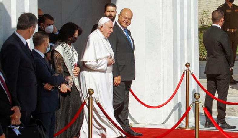 Pope Francis ends Iraq tour where he preached peace