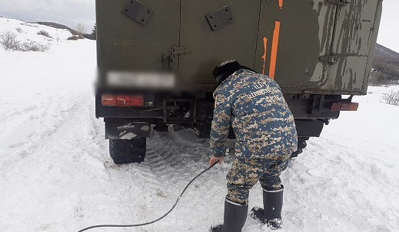 Փրկարարներն արգելափակումից դուրս են բերել 26 ավտոմեքենա, 37 քաղաքացու ցուցաբերել օգնություն