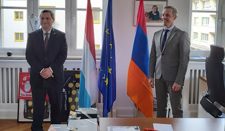 Դեսպան Տիգրան Բալայանը հանդիպել է Լյուքսեմբուրգի համալսարանի ռեկտորի, Էյշի քաղաքապետի և Ստարտափերի տան գործադիր տնօրենի հետ