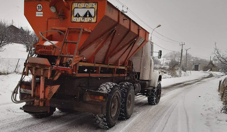Թթուջուր-Նավուր ավտոճանապարհը փակ է, Գորիս-Սիսիան ճանապարհահատվածում բուք է