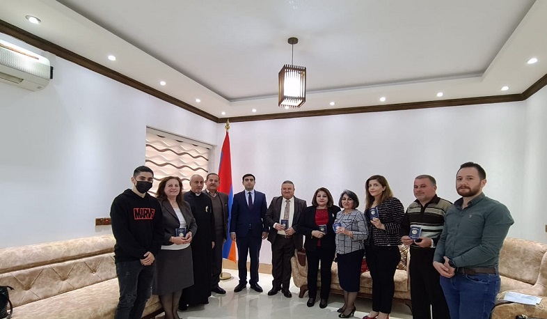 Էրբիլում ՀՀ գլխավոր հյուպատոսությունում առաջին անգամ ՀՀ քաղաքացու անձնագրեր են հանձնվել