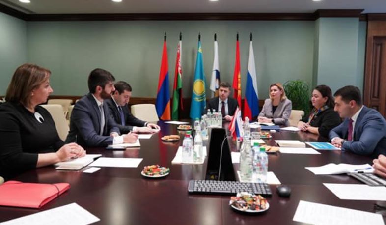 Արդյունավետ հանդիպումներ ԵԱՏՄ մեր գործընկերների հետ. Արման Խոջոյան