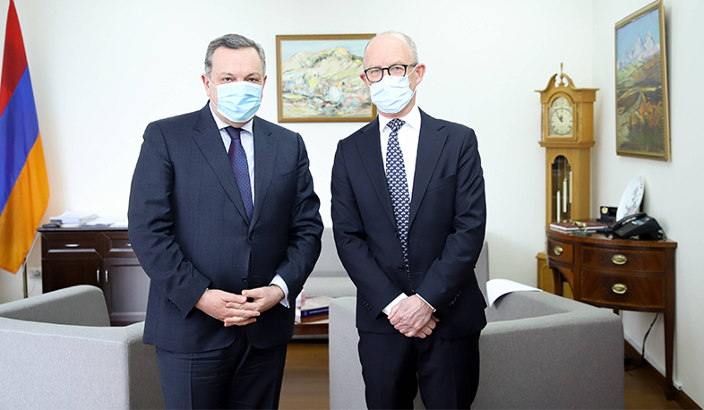 ԱԳ նախարարի տեղակալն ընդունել է Դանիայի Թագավորության դեսպանին