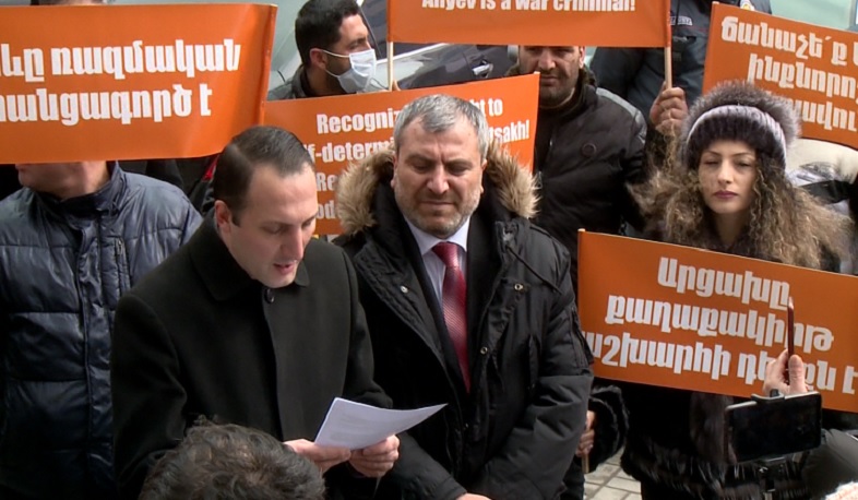 «Արդար Հայաստան» կուսակցության անդամները դիմել է ԱԳՆ և դեսպանատներ