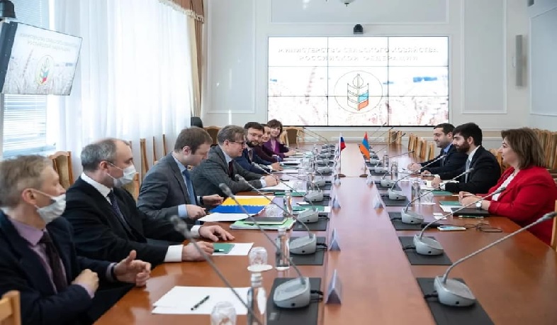 ՀՀ էկոնոմիկայի նախարարի տեղակալը հանդիպել է ՌԴ գյուղատնտեսության փոխնախարարի հետ