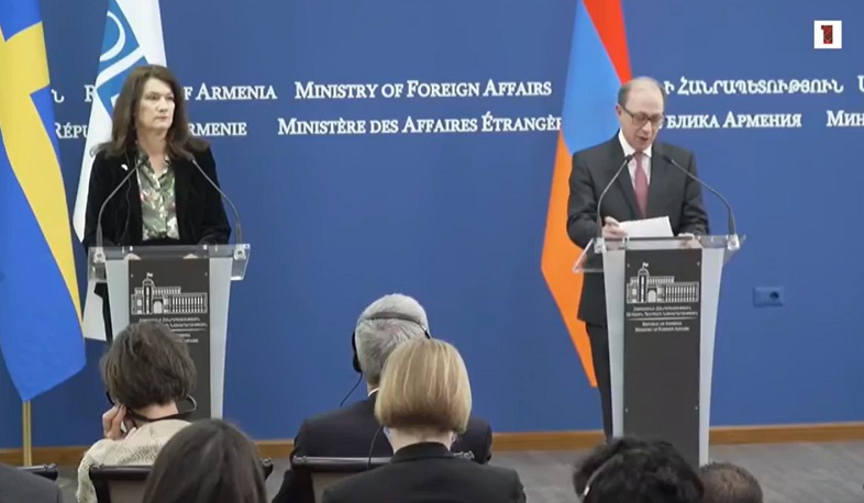 ՀՀ ԱԳ նախարարի և ԵԱՀԿ գործող նախագահ, Շվեդիայի ԱԳ նախարարի հայտարարությունները | ՈՒՂԻՂ