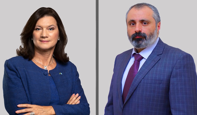Davit Babayan Anne Linde ilə erməni əsirlərin dərhal geri qaytarılması məsələsini müzakirə edib