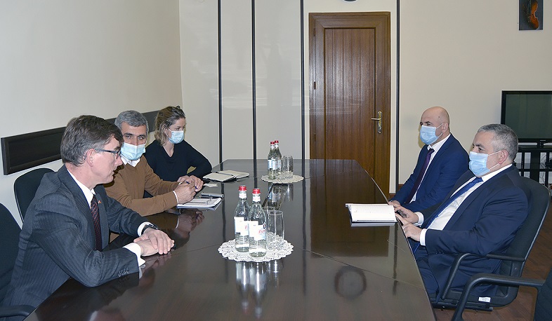 ՍԱՏՄ ղեկավարը հյուրընկալել է Նիդերլանդների դեսպանին և ՊՀԾ քաղաքականության պատասխանատուին