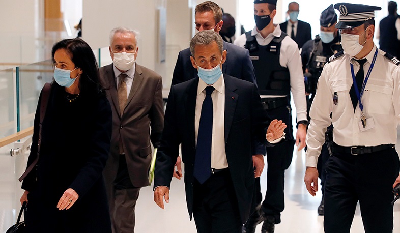 France's Sarkozy back in court