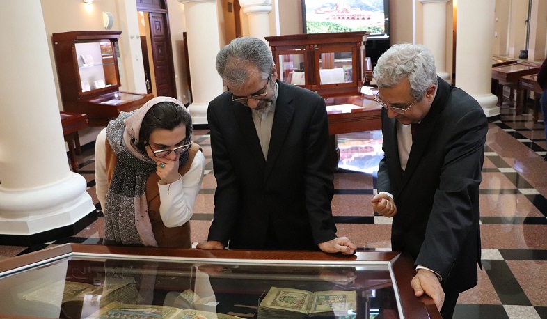 Իրանի դեսպանատան մշակույթի խորհրդականն այցելել է Մատենադարան