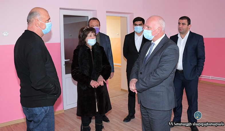 Կոտայքի մարզպետն այցելել է Արամուս, Կամարիս, Մայակովսկի համայնքներ