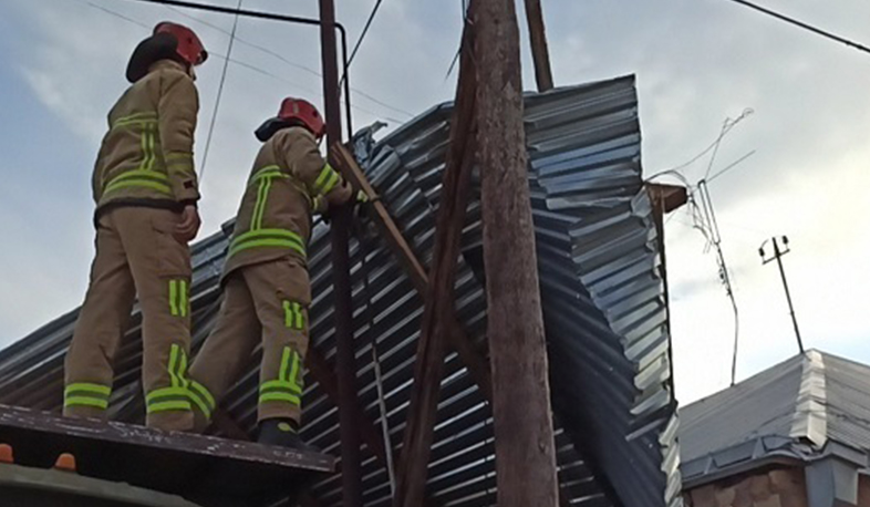 Արմավիրի մարզում ուժեղ քամին վնասել է էլեկտրական մալուխները