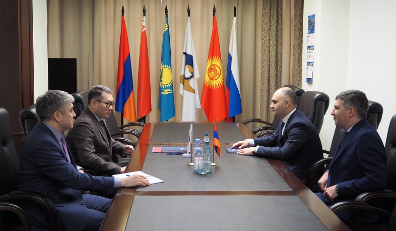 Գեղամ Գևորգյանը Մոսկվայում Արման Շակկալիևի հետ քննարկել է երկկողմ համագործակցության հարցեր