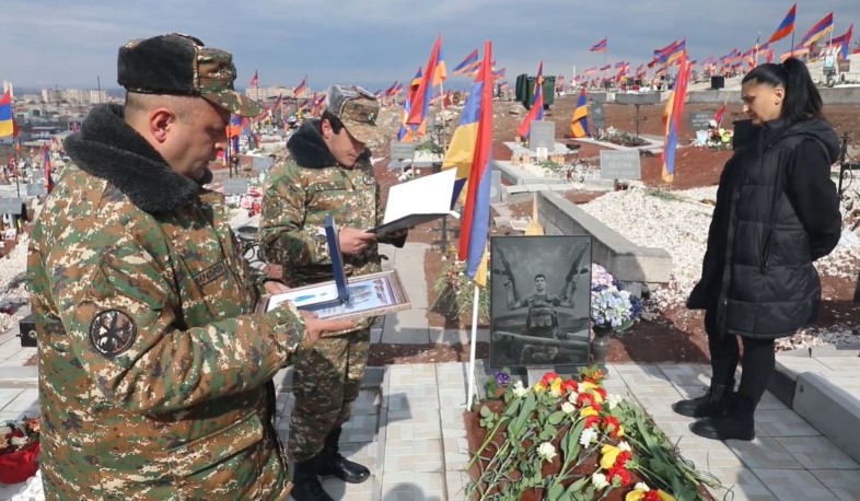 «Փյունիկի» սան Գագիկ Աբրահամյանը հետմահու պարգևատրվել է «Մարտական ծառայություն» մեդալով