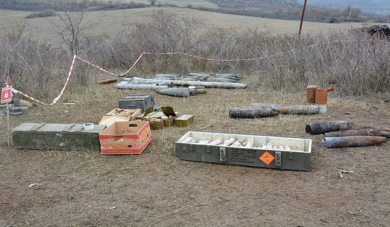 В Степанакерте и всех районах Арцаха планируются работы по обезвреживанию неразорвавшихся боеприпасов