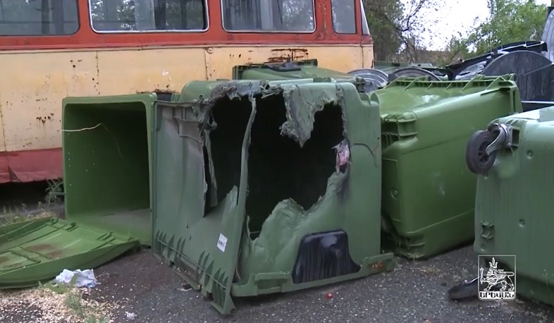 Այրված աղբամաններ, շինանյութով պատված փողոցներ. ովքեր են փչացնում քաղաքային գույքը