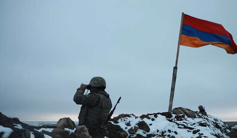 По всей линии соприкосновения армяно-азербайджанской границы инцидентов не зафиксировано: МО РА