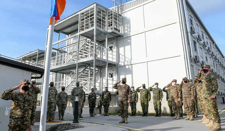 Armenian peacekeepers in Kosovo handed over new building for events
