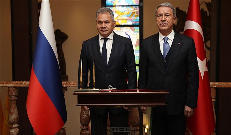 Ռուսաստանի և Թուրքիայի պաշտպանության նախարարները համաձայնության են եկել Սիրիայի հարցում