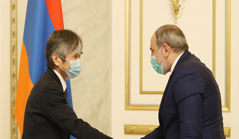 Премьер-министр провел прощальную встречу с послом Японии в Армении