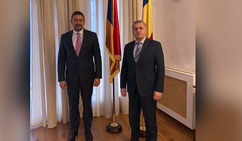 Դեսպանը հանդիպել է Ռումինայի Պատգամավորների պալատի պատգամավոր Դան Քրիստիան-Պոպեսկուի հետ