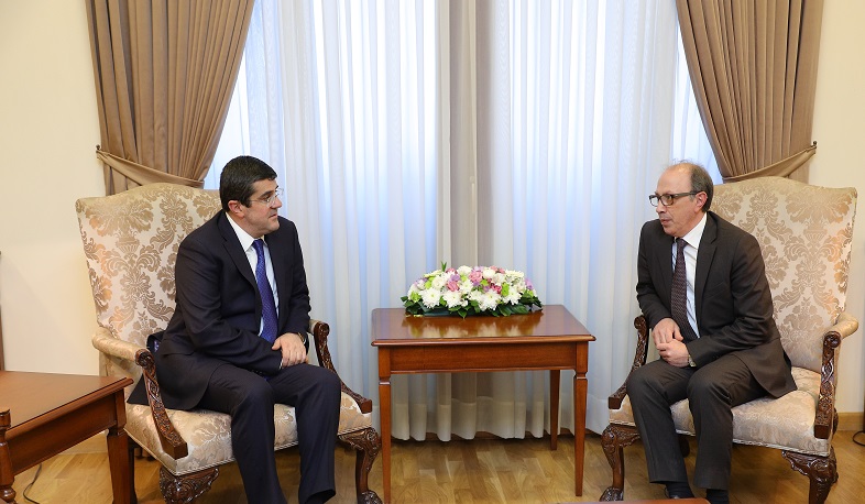 President of Artsakh and Armenian Foreign Minister emphasized the final settlement of the conflict under the auspices of the Minsk Group Co-chairing