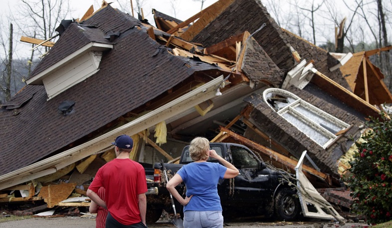 ԱՄՆ-ում պտտահողմերի հետևանքով մահացել է 5 մարդ