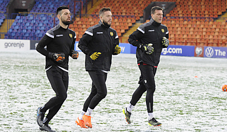 Հայաստանի ազգային հավաքականն անցկացրել է նախախաղային մարզում