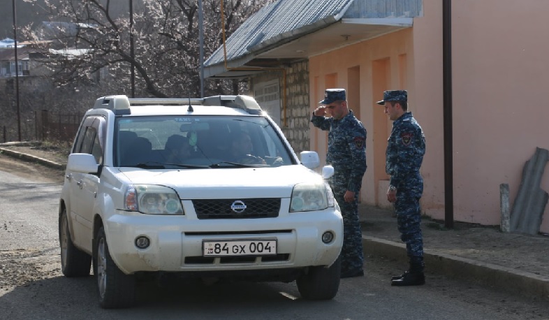 24-hour duty on interstate-interregional road sections of Artsakh