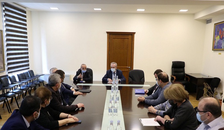 ԿԳՄՍ նախարարն ընդունել է Որակի ապահովման ազգային կենտրոնի ներկայացուցիչներին