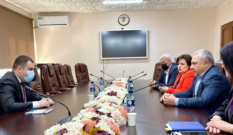 ԿԳՄՍ փոխնախարարն այցելել է Հայաստանի ֆիզիկական կուլտուրայի և սպորտի պետական ինստիտուտ