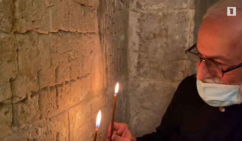 Երուսաղեմի Սուրբ Հարության տաճարի փորագիր խաչերի գաղտնիքը