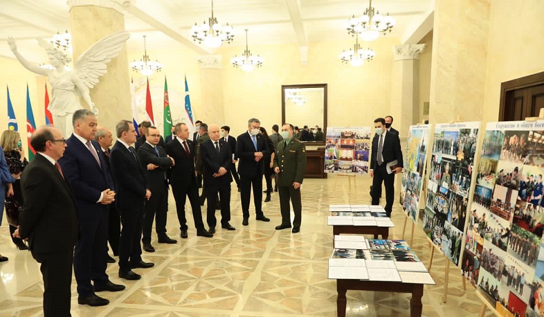 CIS Foreign Ministers attend exhibition dedicated to 80-th anniversary of Great Patriotic War