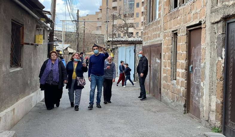 Ալեն Սիմոնյանն այցելել է Կոզեռն թաղամաս