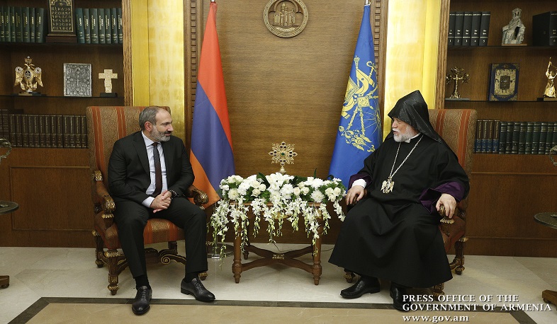 Սբ. Զատկի առթիվ ՀՀ վարչապետին շնորհավորական ուղերձ է հղել Ն.Ս.Օ.Տ.Տ. Արամ Ա Մեծի Տանն Կիլիկիո Կաթողիկոսը