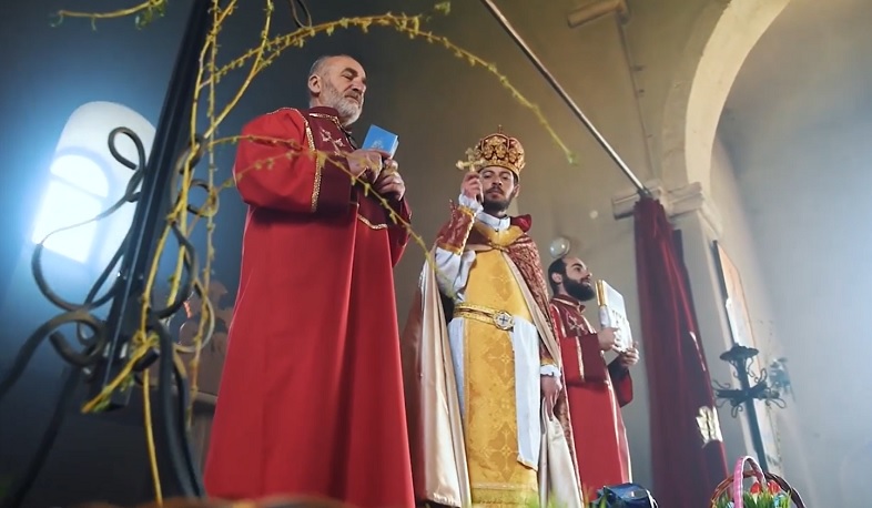 Սուրբ Զատկի տոնը՝ Ամարասի վանքում. ԱՀ նախագահը տեսանյութ է հրապարակել
