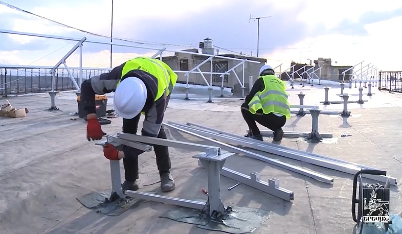 Երևանի 100 շենքում տեղադրվում են արևային ֆոտովոլտային կայաններ