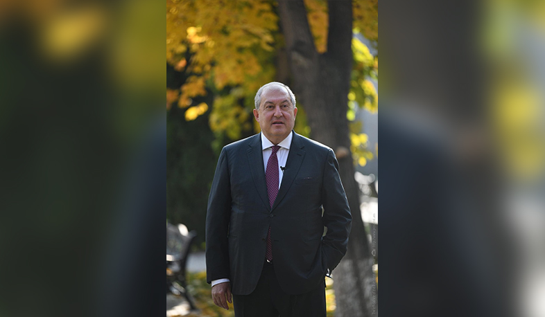 You are the first to hear the voice of new life and to feel the pain of loss. Armenian President to the women of Armenia