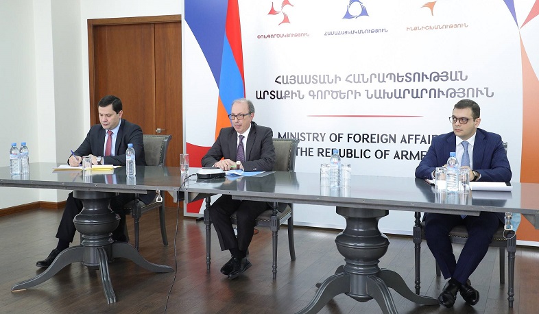 Ara Ayvazyan BMT Baş Katibinin müavini ilə video görüş keçirib