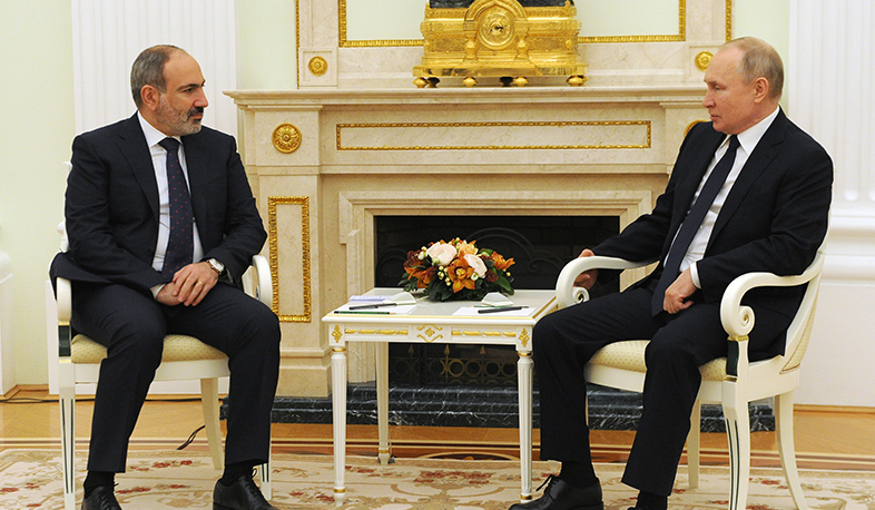 Նիկոլ Փաշինյանի և Վլադիմիր Պուտինի հանդիպումը՝ լուսանկարներով