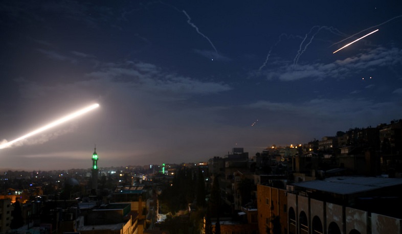 Система ПВО Сирии ночью отражала атаку со стороны Израиля