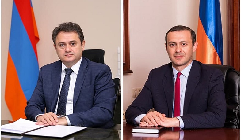 Հայկ Չոբանյանն ու Արմեն Գրիգորյանը քննարկել են անվտանգությանը վերաբերող հարցերի լայն շրջանակ