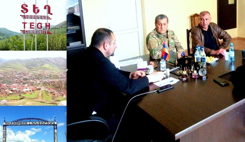 Սյունիքի մարզպետի որոշմամբ ստեղծված աշխատանքային խումբն այցելում է մարզի սահմանային գյուղեր